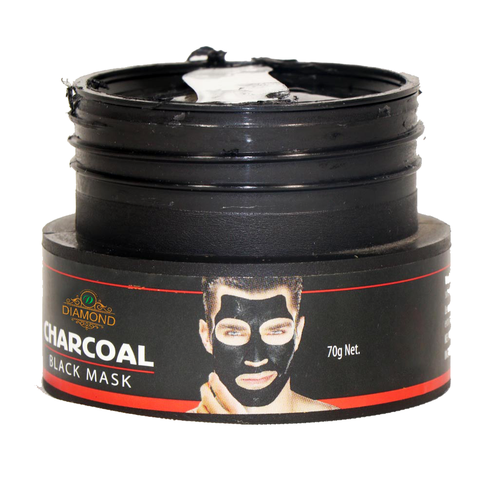 DIAMOND FACE CHARCOAL MASK (100gm)