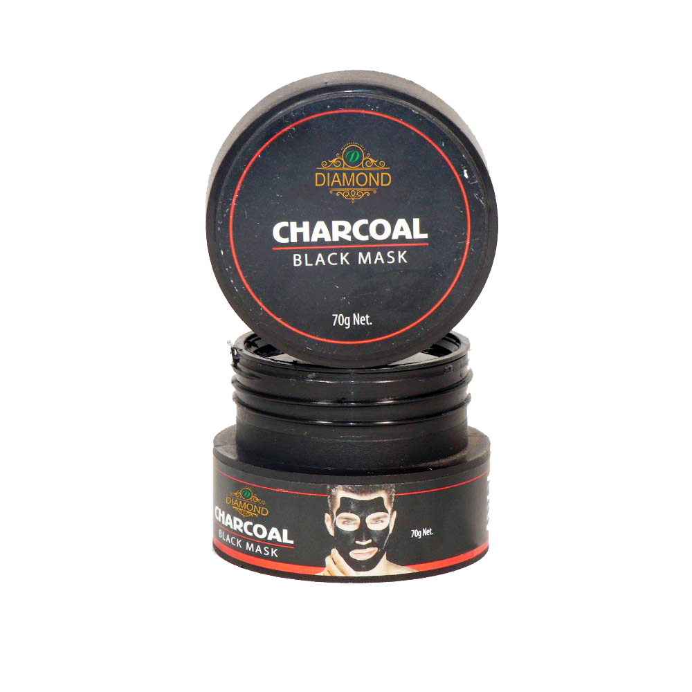 DIAMOND FACE CHARCOAL MASK (100gm)