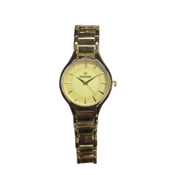Real Diamond Watch (2 Tone)