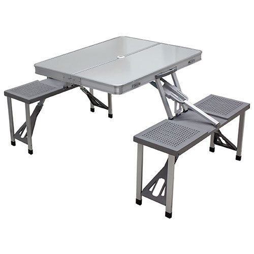 ALUMINUM FOLDING PICNIC TABLE