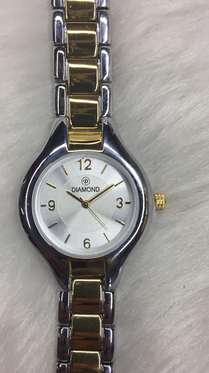 REAL DIAMOND WATCH (SILVER)