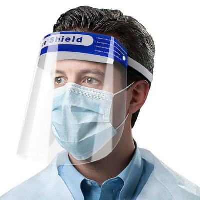 FACE SHIELD WITH SURGICAL MASK