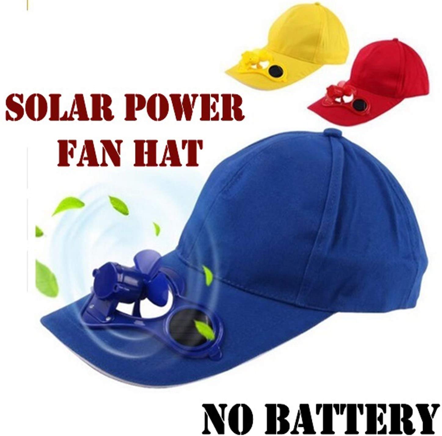 SOLAR CAP FAN
