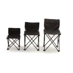 HEAVY DUTY PORTABLE FOLDING CHAIR
