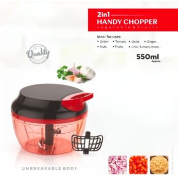 Quick(Handy) Chopper 2 In 1 550ml MEGA