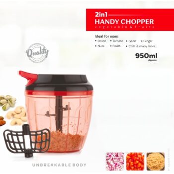 Quick(Handy) Chopper 2 In 1 950ml MEGA