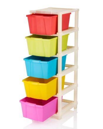 5 Layer Modular Drawer Storage Organizer Color