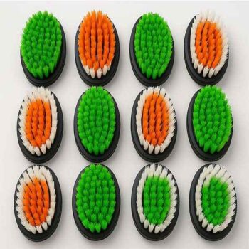 12 Pieces cleaning Cloth Washing Brush Multicolor (Set of 12pcs)