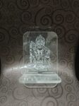 Mobile Stand Transparent Hanuman Design (acrylic Material)